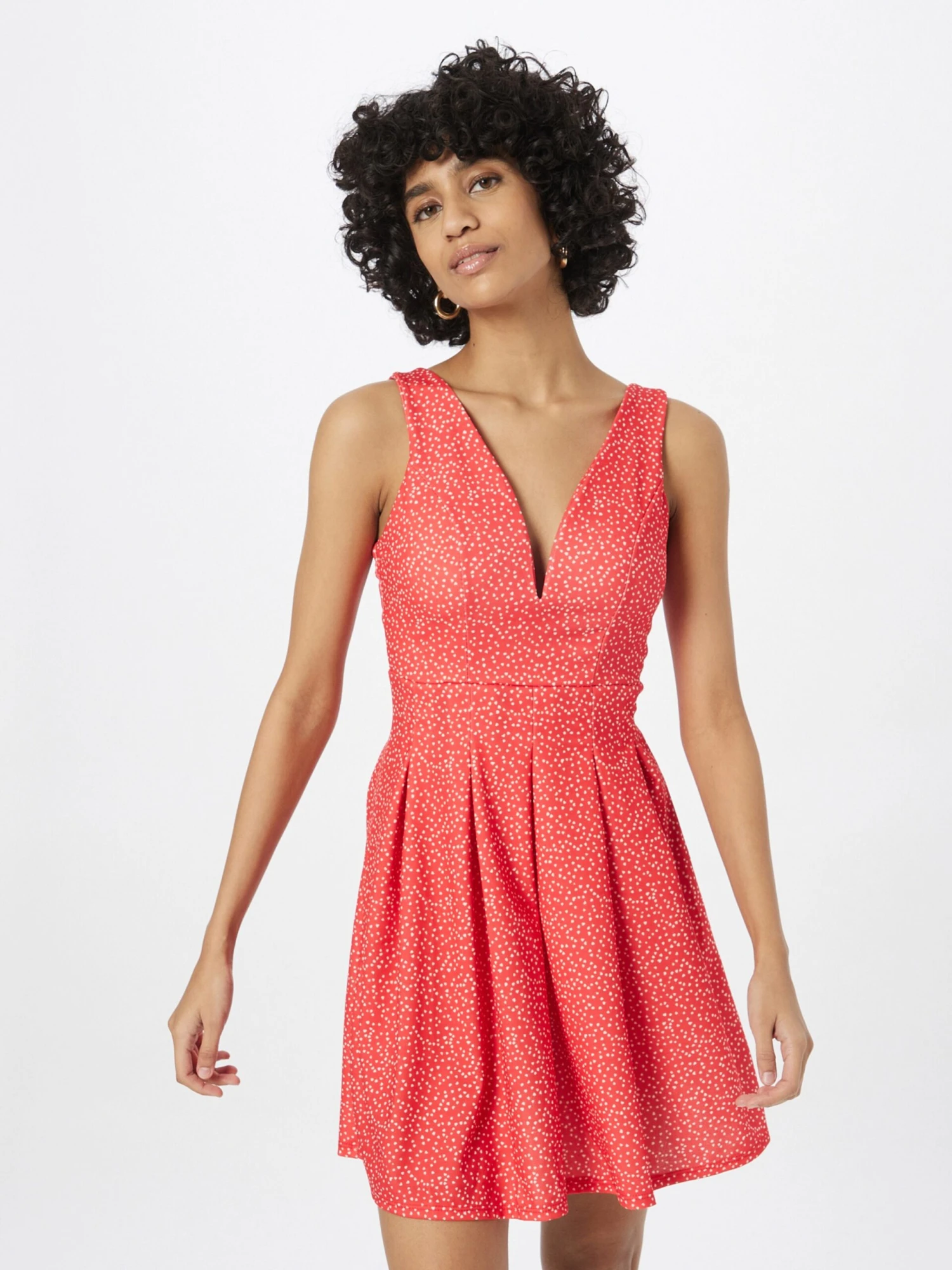 Wal G Cocktailjurken Cocktailjurk HALO Dames Rood 5 Wal G Cocktailjurken Cocktailjurk HALO Dames Rood - Afbeelding 3