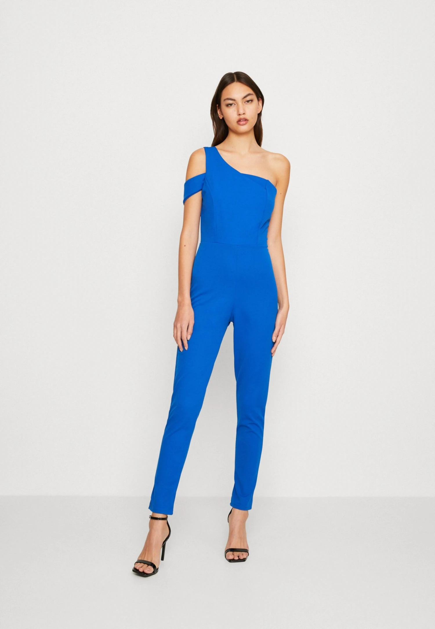 Wal G Angela Cut Out- Jumpsuit - Electric Blue 3 Wal G Angela Cut Out- Jumpsuit - Electric Blue