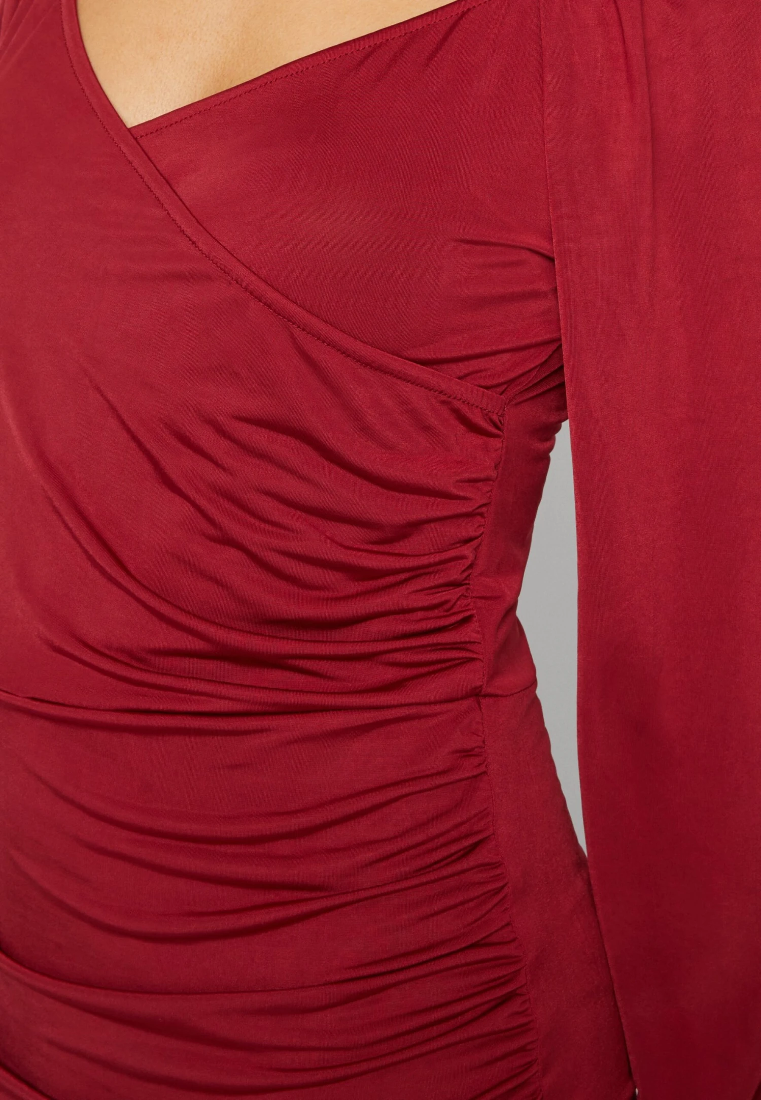 Wal G Trinity Mini - Jerseyjurk - Burgundy 8 Wal G Trinity Mini - Jerseyjurk - Burgundy - Afbeelding 6