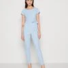 Wal G Archy Bow - Jumpsuit - Sky Blue 2 Wal G Archy Bow - Jumpsuit - Sky Blue -Wal G 08da69dadbc147f1805c63f5dbf836ae