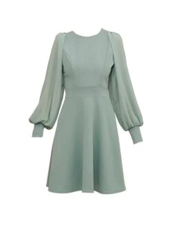 Wal G KAT DRESS - Jurk - Sage Green -Wal G 09f97545c6934a7f8cda0d3d4ee53062