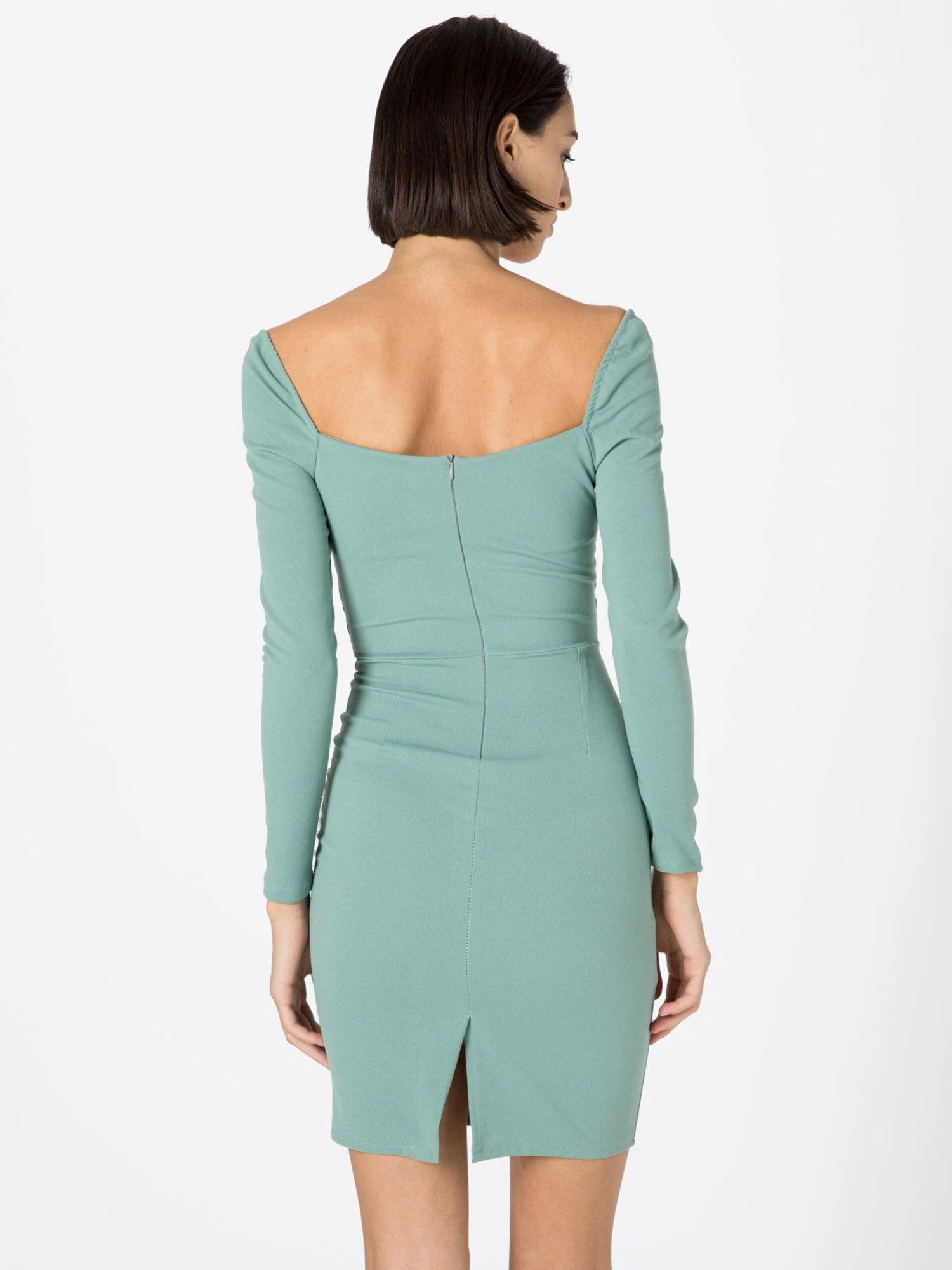 Wal G Cocktailjurken Cocktailjurk TERESA Dames Pastelgroen 6 Wal G Cocktailjurken Cocktailjurk TERESA Dames Pastelgroen - Afbeelding 4