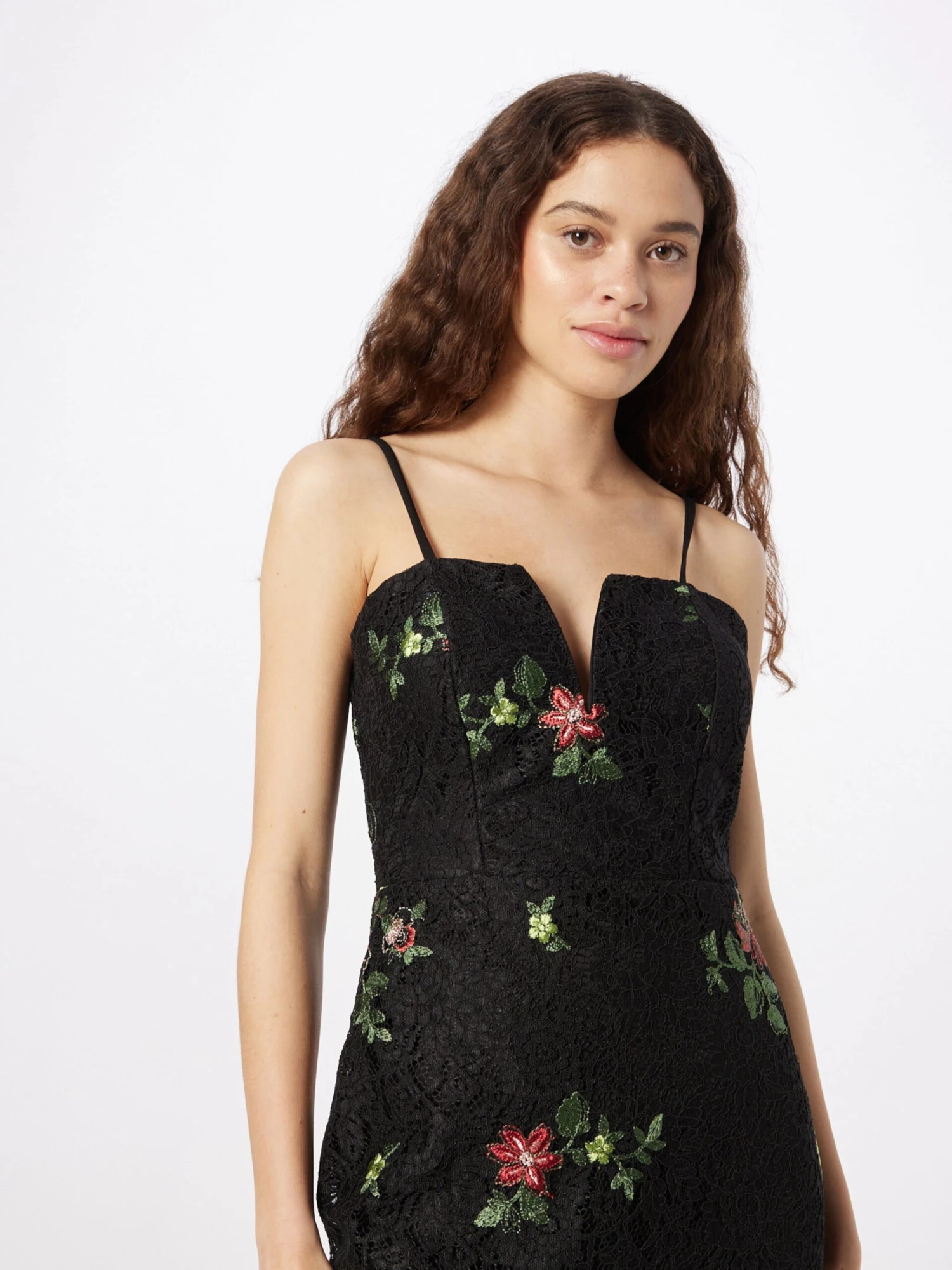 Wal G Cocktailjurken Cocktailjurk SIMRAN Dames Zwart 4 Wal G Cocktailjurken Cocktailjurk SIMRAN Dames Zwart - Afbeelding 2