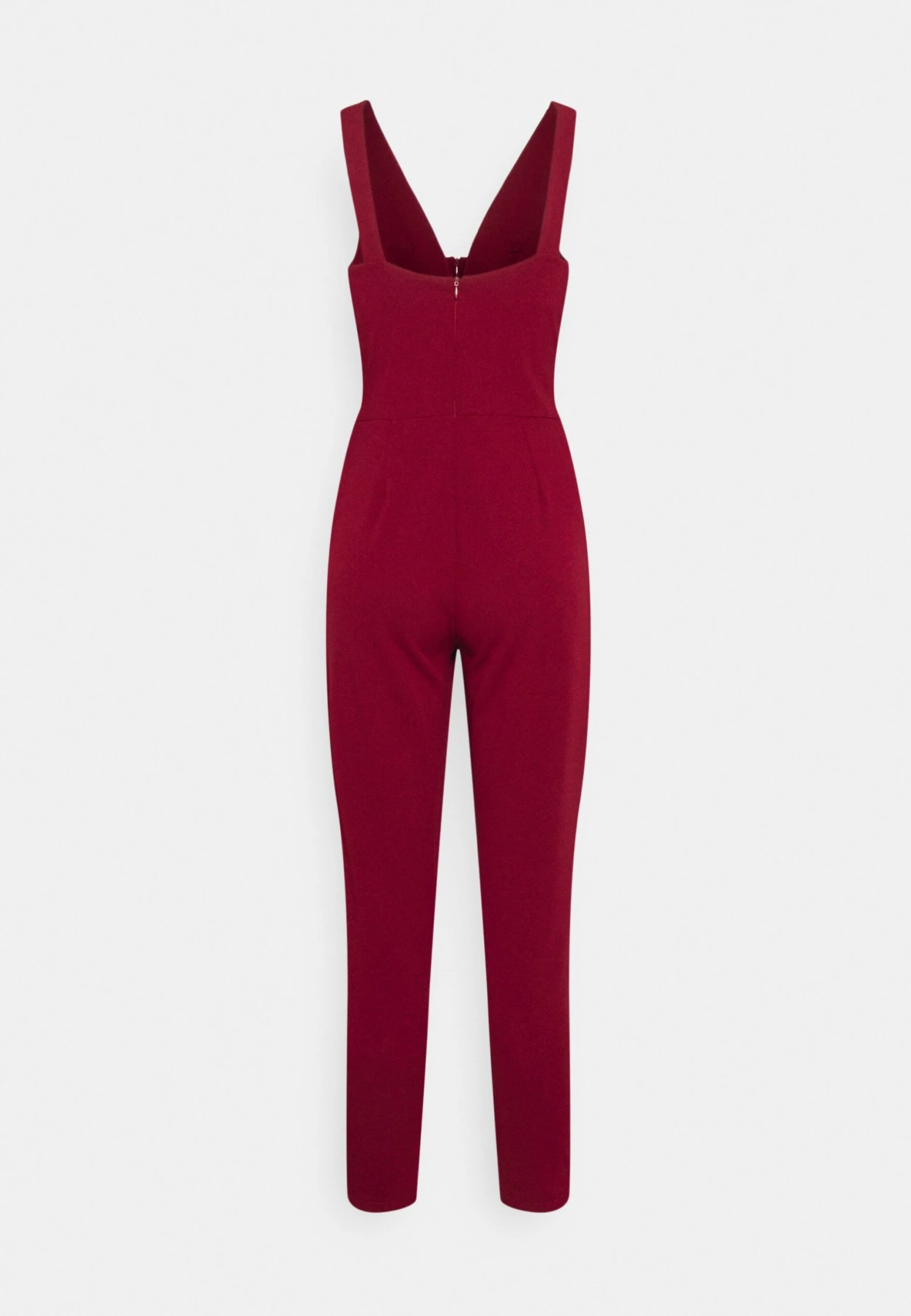 Buckle Plunge - Jumpsuit - Wine 4 Buckle Plunge - Jumpsuit - Wine - Afbeelding 2