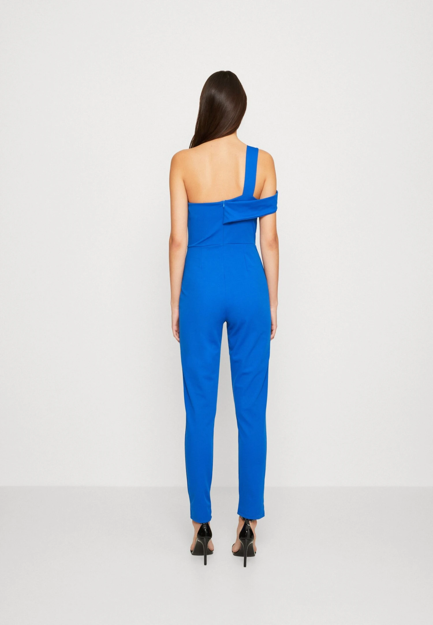 Wal G Angela Cut Out- Jumpsuit - Electric Blue 5 Wal G Angela Cut Out- Jumpsuit - Electric Blue - Afbeelding 3