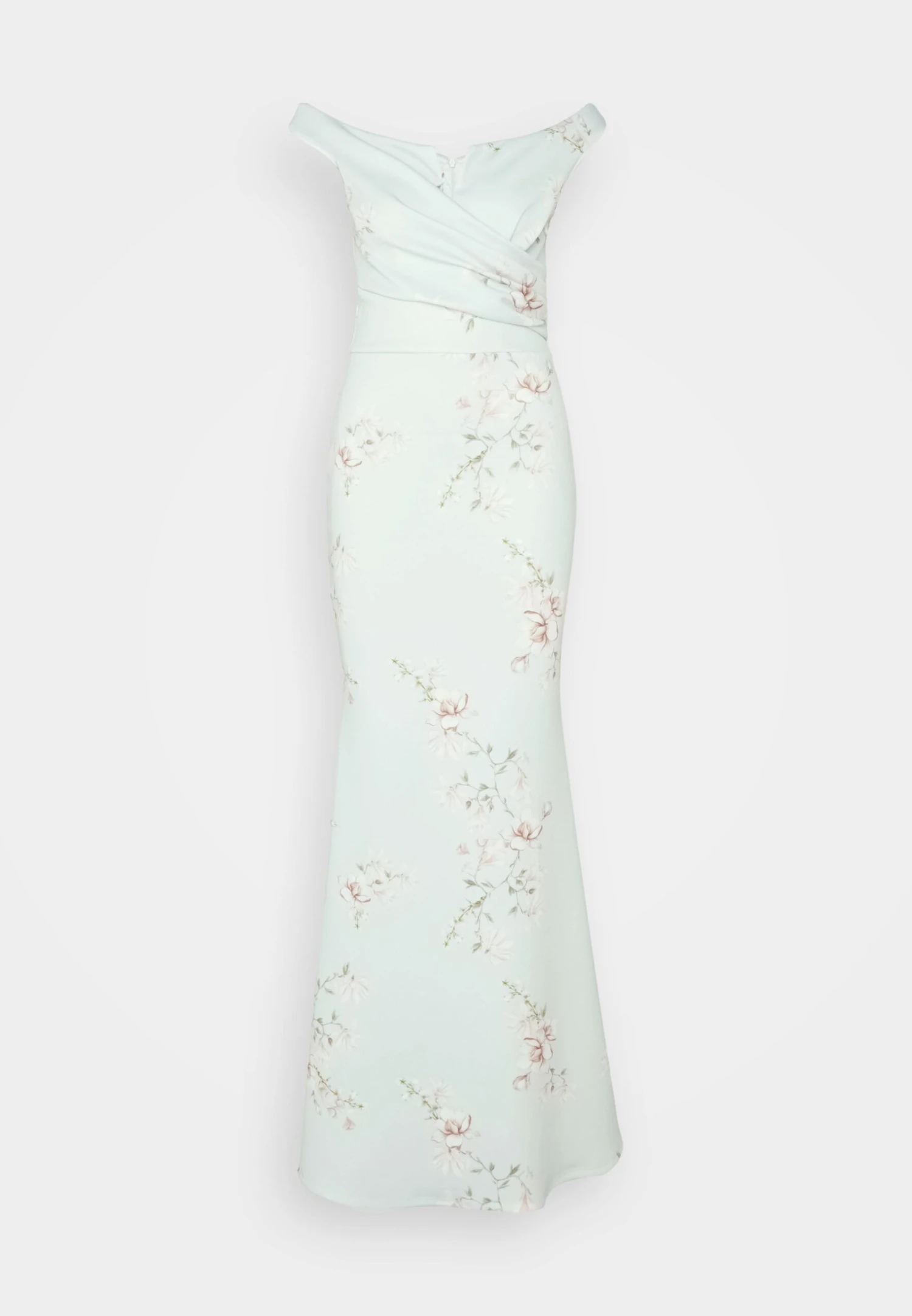 Wal G Wedding Kai V Neck Print Maxi - Galajurk - Sage Green 7 Wal G Wedding Kai V Neck Print Maxi - Galajurk - Sage Green - Afbeelding 5