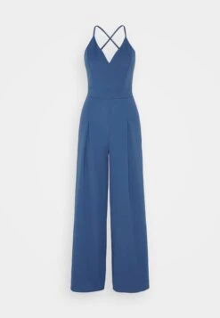 Wal G Aiden Cross Back - Jumpsuit - Denim Blue 12 Wal G Aiden Cross Back - Jumpsuit - Denim Blue -Wal G 18e864a384cd42c7bdb6fd08ada0ba4d
