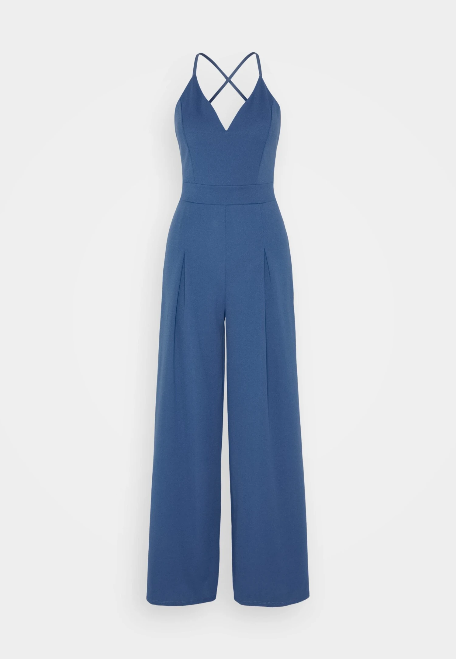 Wal G Aiden Cross Back - Jumpsuit - Denim Blue 7 Wal G Aiden Cross Back - Jumpsuit - Denim Blue - Afbeelding 5