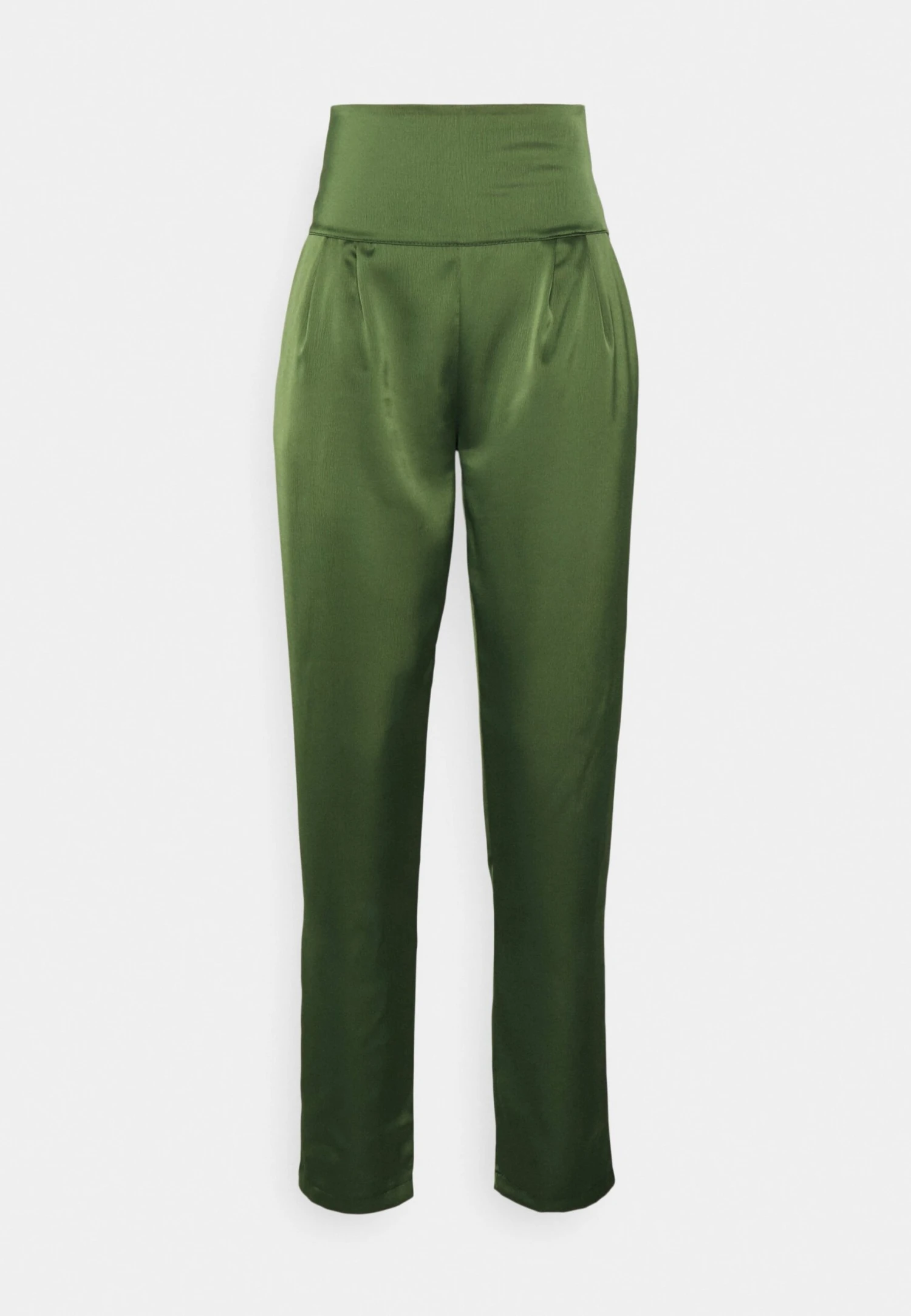 Wal G Peppa High Waisted Trouser - Broek - Dark Khaki 6 Wal G Peppa High Waisted Trouser - Broek - Dark Khaki - Afbeelding 4