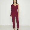 Ciaramin One Sleeve - Jumpsuit - Berry Wine 1 Ciaramin One Sleeve - Jumpsuit - Berry Wine -Wal G 1cbad6f23b2449e2a9c2fc8dad41e1fa