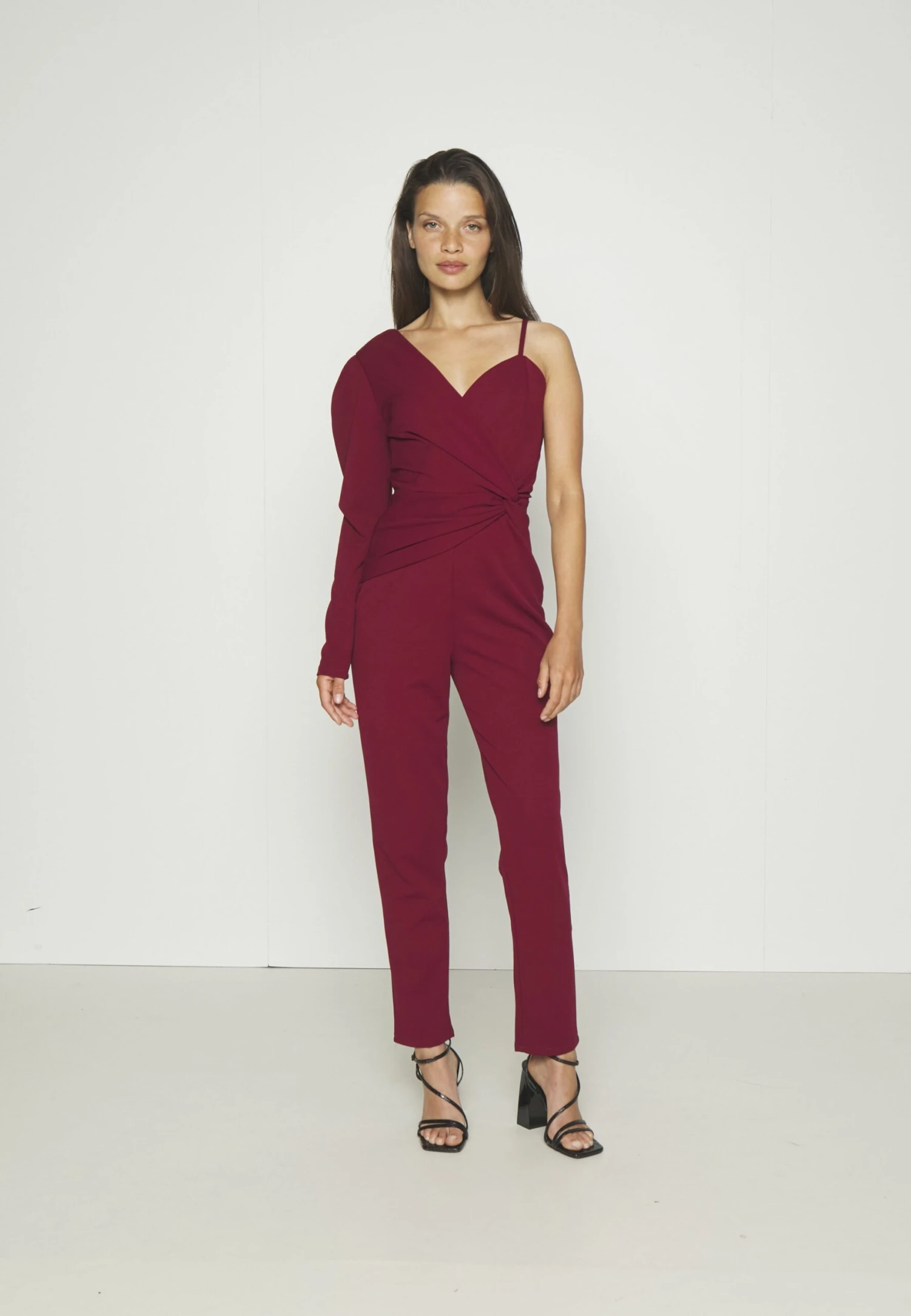 Ciaramin One Sleeve - Jumpsuit - Berry Wine 3 Ciaramin One Sleeve - Jumpsuit - Berry Wine