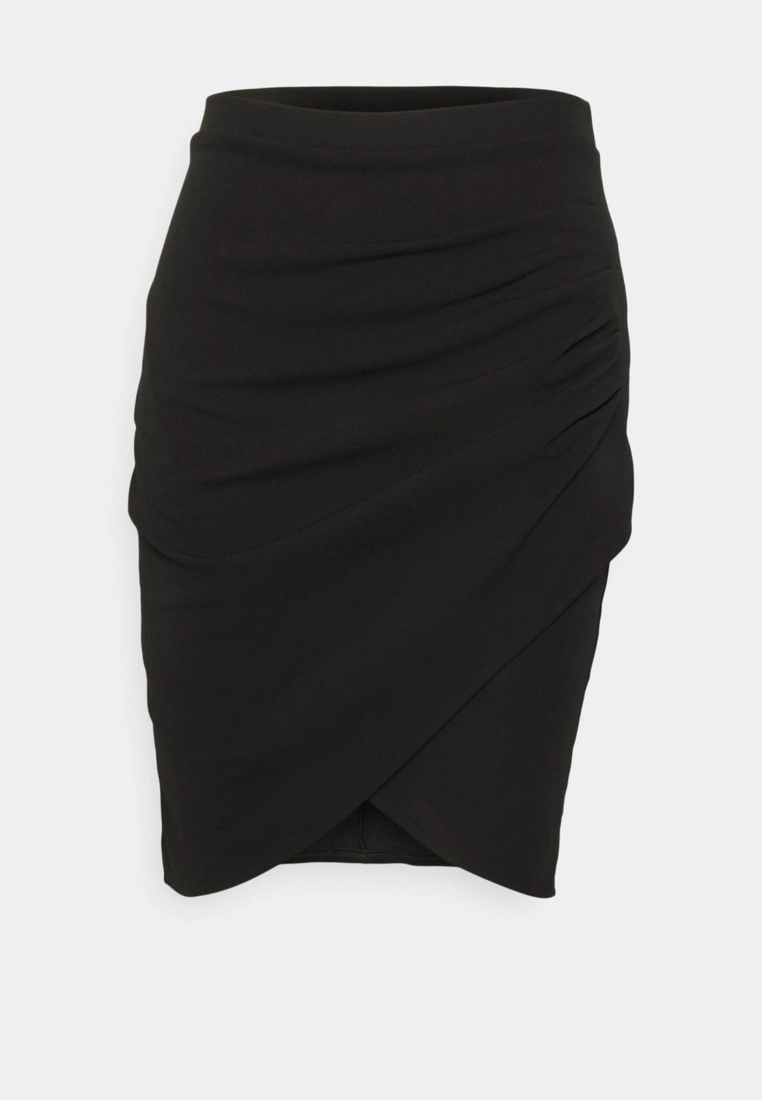 Wal G Shavi Rouched - Kokerrok - Black 6 Wal G Shavi Rouched - Kokerrok - Black - Afbeelding 4