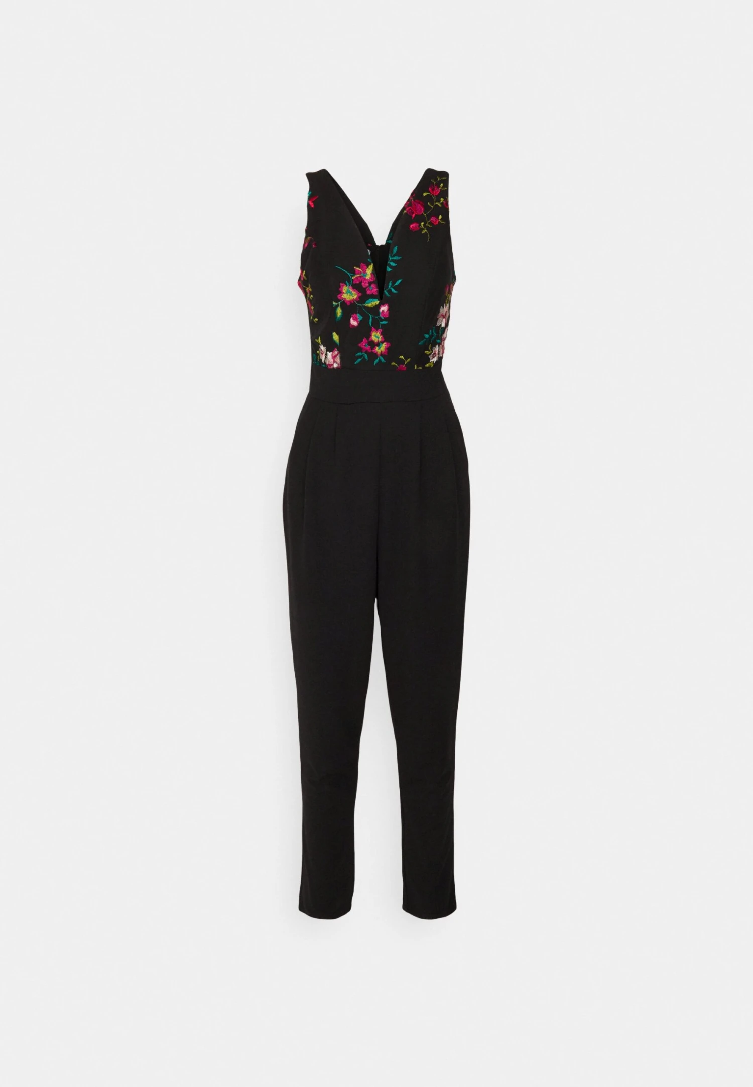 Contrast Plunge - Jumpsuit - Black 8 Contrast Plunge - Jumpsuit - Black - Afbeelding 6