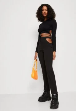 Wal G X Minnie Trouser - Broek - Black -Wal G 1ef2433459304b0488e727cf9e327380