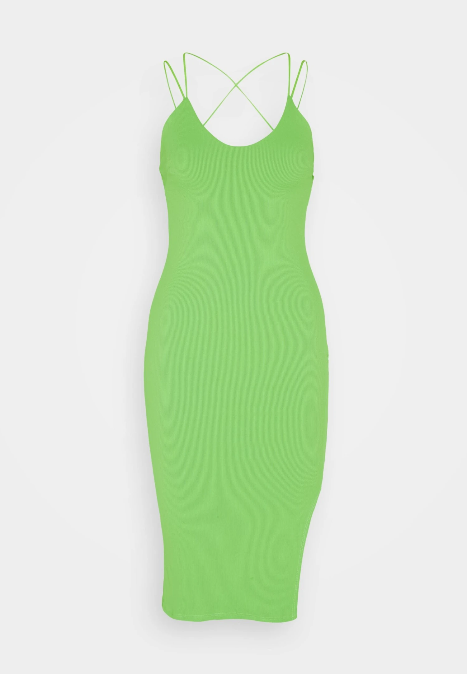 Wal G Cruise Collection Libby Strappy Midi Dress - Jerseyjurk - Leaf Green 7 Wal G Cruise Collection Libby Strappy Midi Dress - Jerseyjurk - Leaf Green - Afbeelding 5