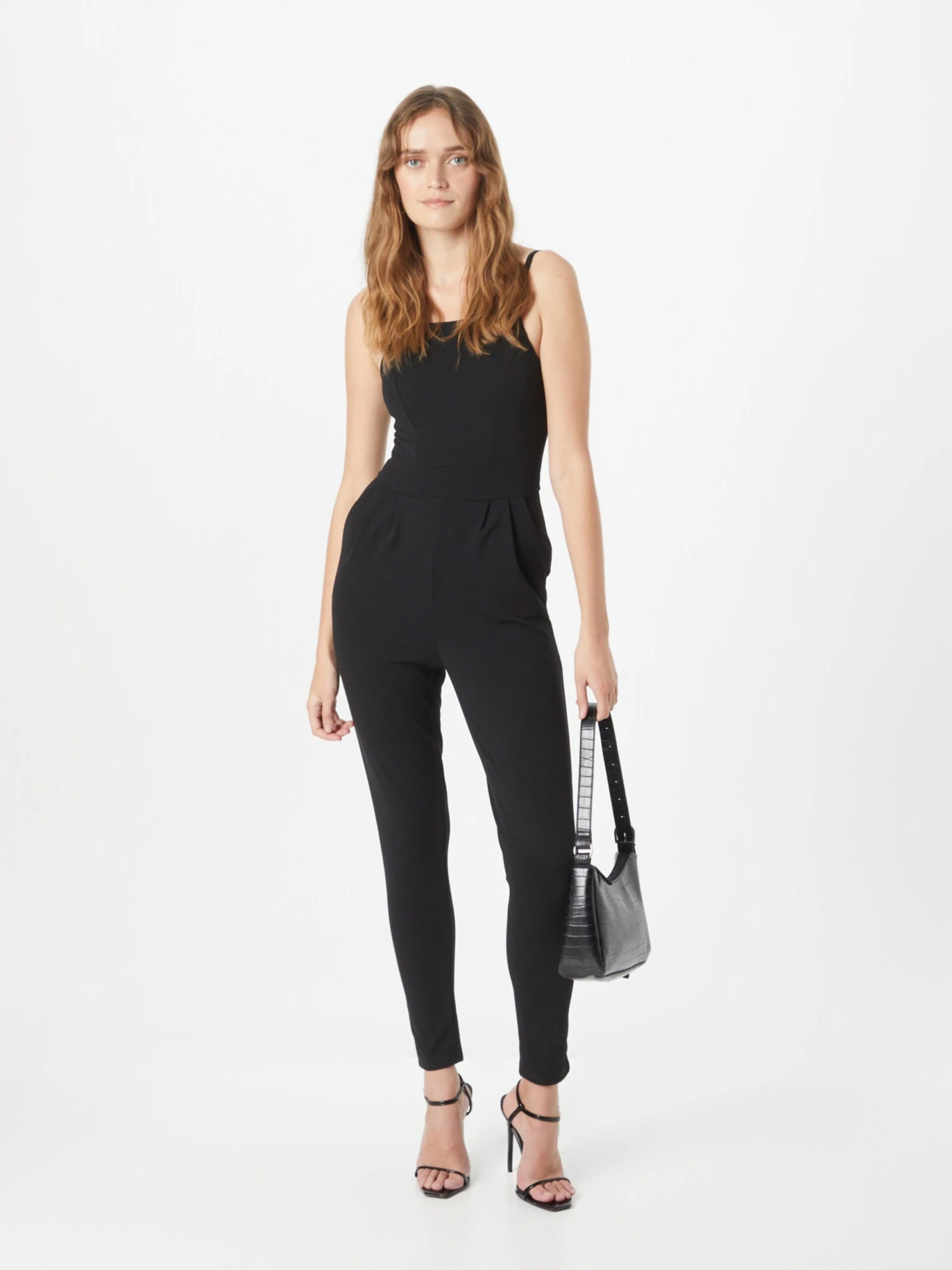 Wal G Lange Jumpsuits Jumpsuit BILLY Dames Zwart 7 Wal G Lange Jumpsuits Jumpsuit BILLY Dames Zwart - Afbeelding 5