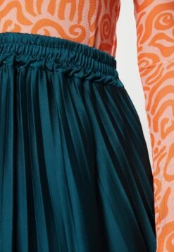 Wal G Penny Pleat Skirt - Plooirok - Emerald Green -Wal G 276c67a3f19d43d98fa3063de9e97829