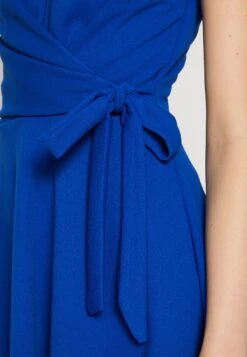 Wal G Milly Knot Ruffle Skater - Jerseyjurk - Electric Blue -Wal G 2a06f44bcb6f43869653fc5359c6684f