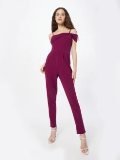 Wal G Lange Jumpsuits Jumpsuit HARRIETTE Dames Pruim 11 Wal G Lange Jumpsuits Jumpsuit HARRIETTE Dames Pruim -Wal G 2a1ec76ee45533110d8c06fe12c13682