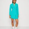 Wal G Pam Wrap Dress - Jerseyjurk - Mint 2 Wal G Pam Wrap Dress - Jerseyjurk - Mint -Wal G 2a2e938217564b11b0192dd41ab308ce
