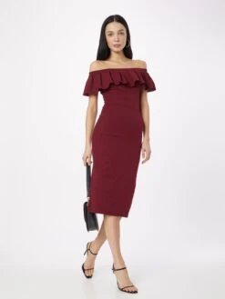 Wal G Mini Jurken Jurk HIMANI Dames Wijnrood 11 Wal G Mini Jurken Jurk HIMANI Dames Wijnrood -Wal G 2d8fb750a6ba38924426e07368001cbf