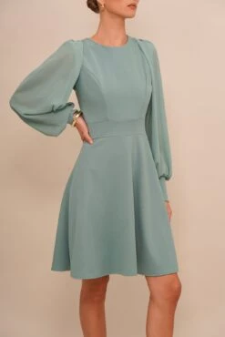 Wal G KAT DRESS - Jurk - Sage Green -Wal G 3242ce977c9b46d8894412a010ab614f