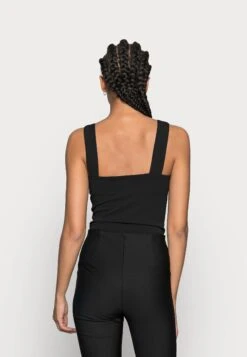 Wal G Tortoise Button Body - Top - Black -Wal G 385f129da54741ce9d94ac29f2473f52