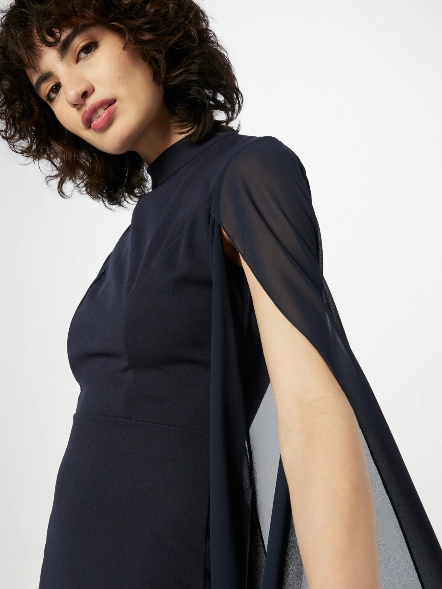 Wal G Mini Jurken Jurk Dames Navy 4 Wal G Mini Jurken Jurk Dames Navy - Afbeelding 2