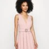 Debbie Buckle Skater Dress - Cocktailjurk - Blush Pink 1 Debbie Buckle Skater Dress - Cocktailjurk - Blush Pink -Wal G 3ccb792e782d4d7f99d45876ae3d9d99
