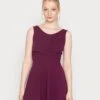 Wal G Jaqueline Skater Dress - Cocktailjurk - Plum 1 Wal G Jaqueline Skater Dress - Cocktailjurk - Plum -Wal G 3ddfa635896742dabc2145e6aa5ee4d3