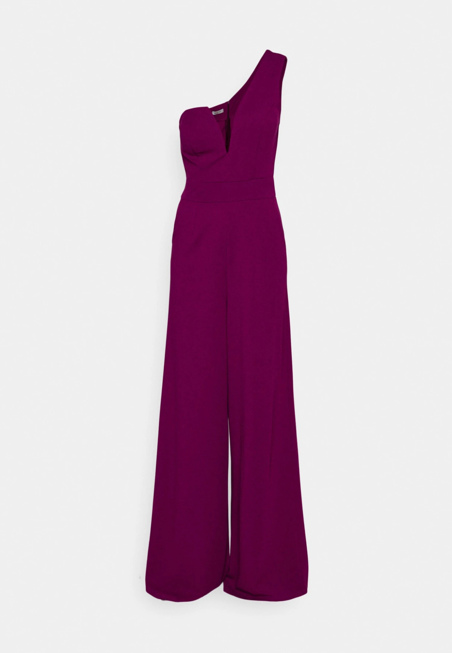 Fleur One Shoulder- Jumpsuit - Plum 6 Fleur One Shoulder- Jumpsuit - Plum - Afbeelding 4