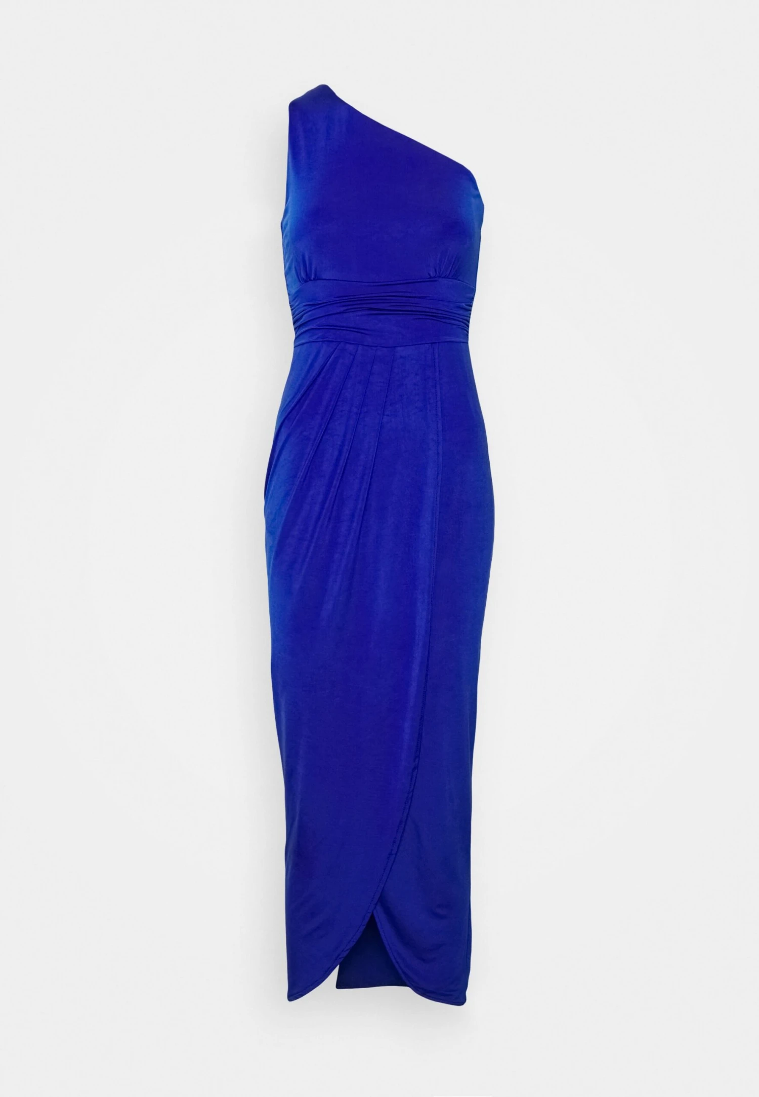 Wal G Party Bina One Shoulder Midi - Jerseyjurk - Electric Blue 9 Wal G Party Bina One Shoulder Midi - Jerseyjurk - Electric Blue - Afbeelding 7