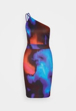 Wal G Vlera Strap Print Midi - Jerseyjurk - Mehrfarbig -Wal G 41e80a41ed55428487625b2334787826