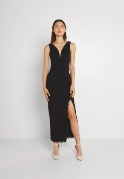 Wal G Harry Maxi Dress - Galajurk - Black