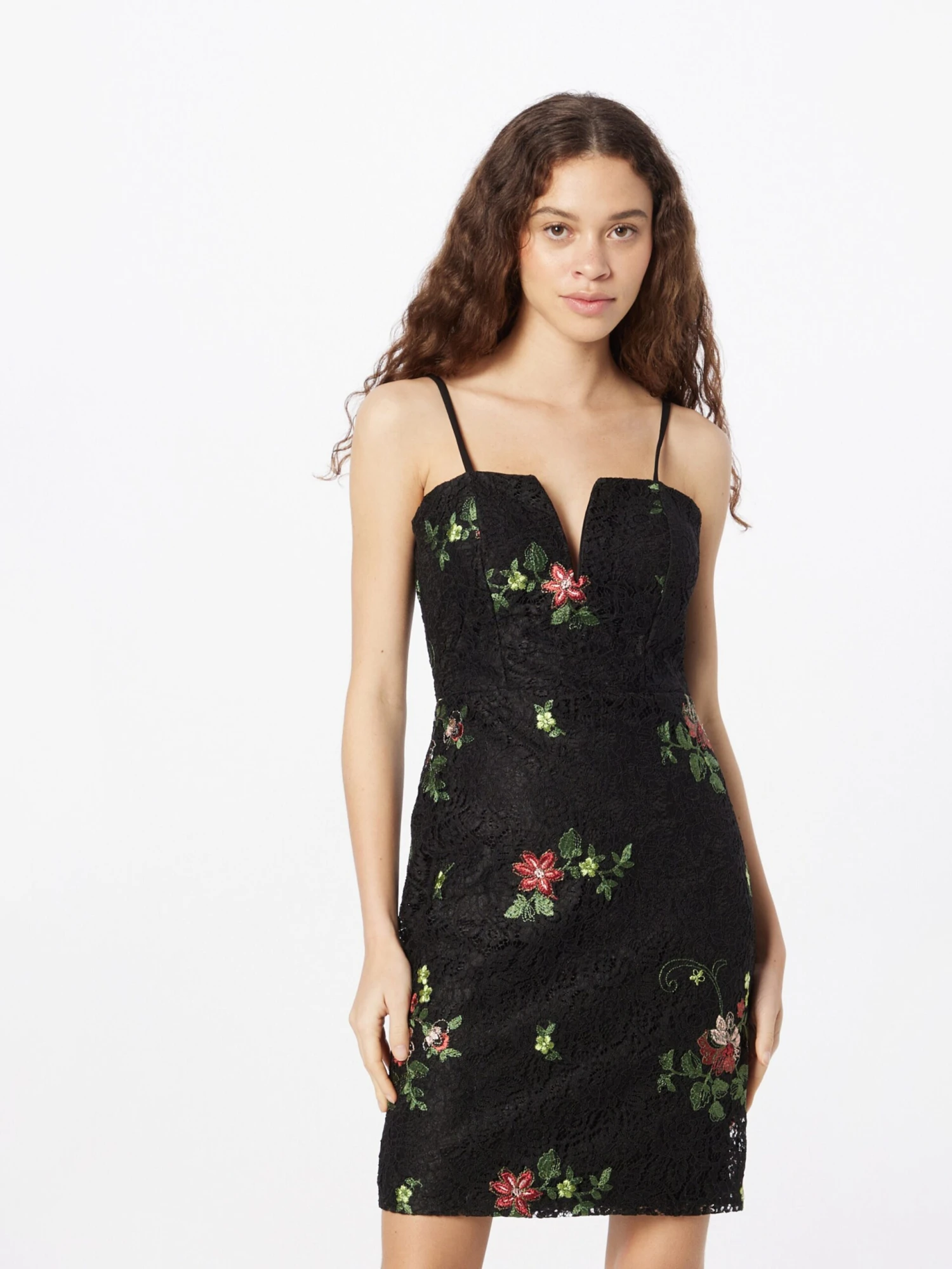 Wal G Cocktailjurken Cocktailjurk SIMRAN Dames Zwart 5 Wal G Cocktailjurken Cocktailjurk SIMRAN Dames Zwart - Afbeelding 3