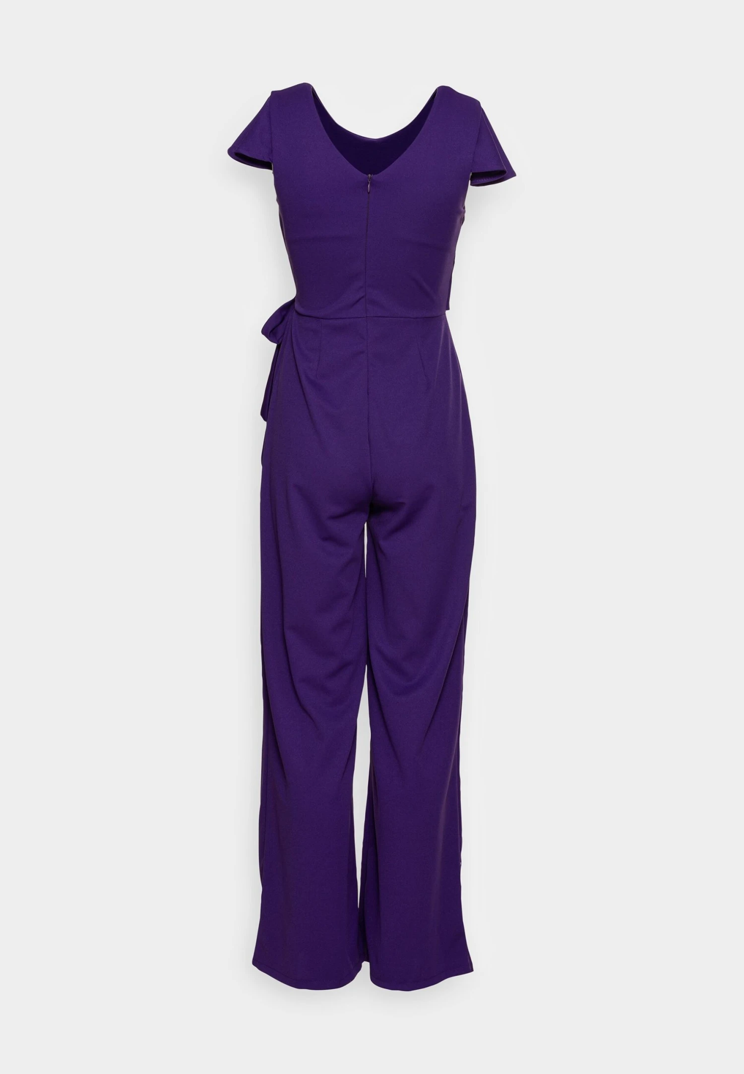Wal G Bebe Wrap Jumpsuit - Jumpsuit - Purple 4 Wal G Bebe Wrap Jumpsuit - Jumpsuit - Purple - Afbeelding 2
