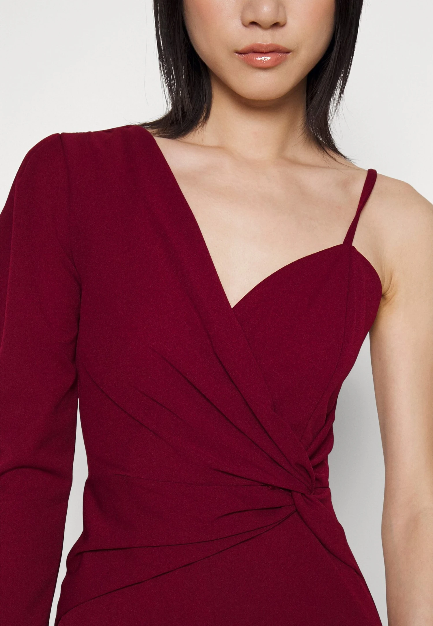 Wal G Ciaramin One Sleeve Jumpsuit - Jumpsuit - Berry Wine 8 Wal G Ciaramin One Sleeve Jumpsuit - Jumpsuit - Berry Wine - Afbeelding 6