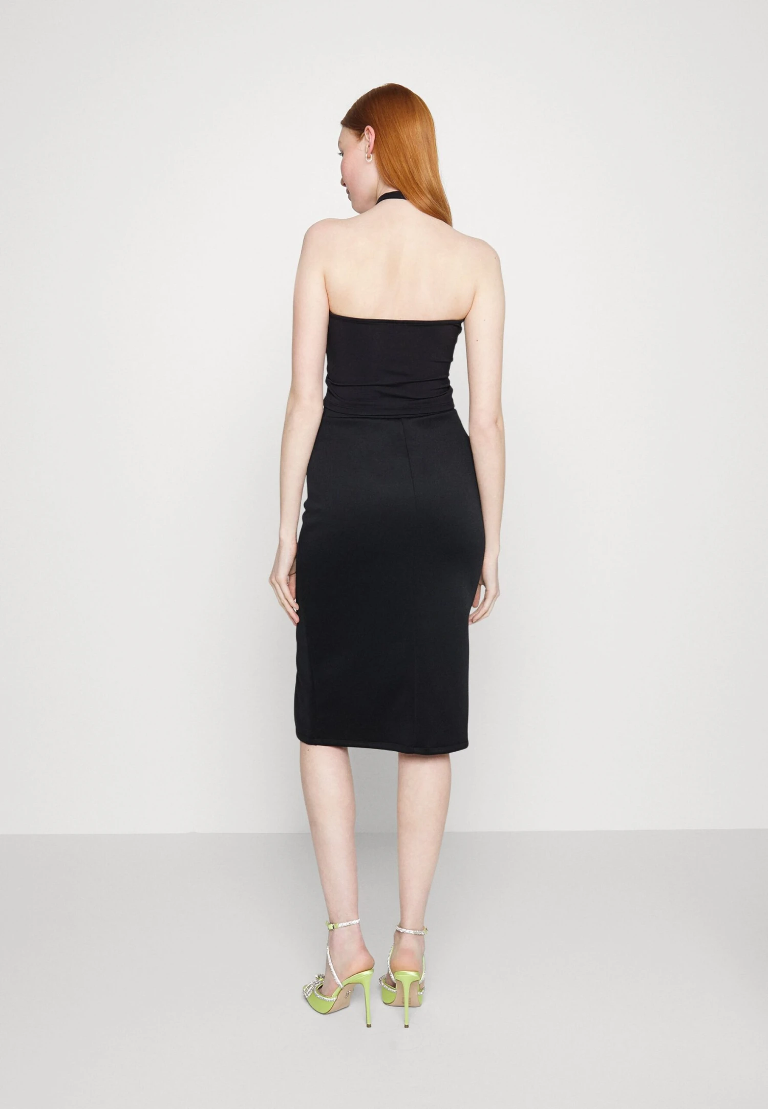 Wal G Valentines Heart Midi Skirt - Kokerrok - Black 5 Wal G Valentines Heart Midi Skirt - Kokerrok - Black - Afbeelding 3