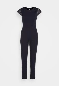 Wal G Sarah Lace - Jumpsuit - Navy Blue 12 Wal G Sarah Lace - Jumpsuit - Navy Blue -Wal G 4a69ace0b7f6434183322552b6d9cc3c