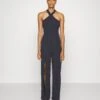 Alfo Cross Neck Jumpsuit - Jumpsuit - Navy Blue 2 Alfo Cross Neck Jumpsuit - Jumpsuit - Navy Blue -Wal G 4e38f0a9319844bf89e8760ee266e0a4