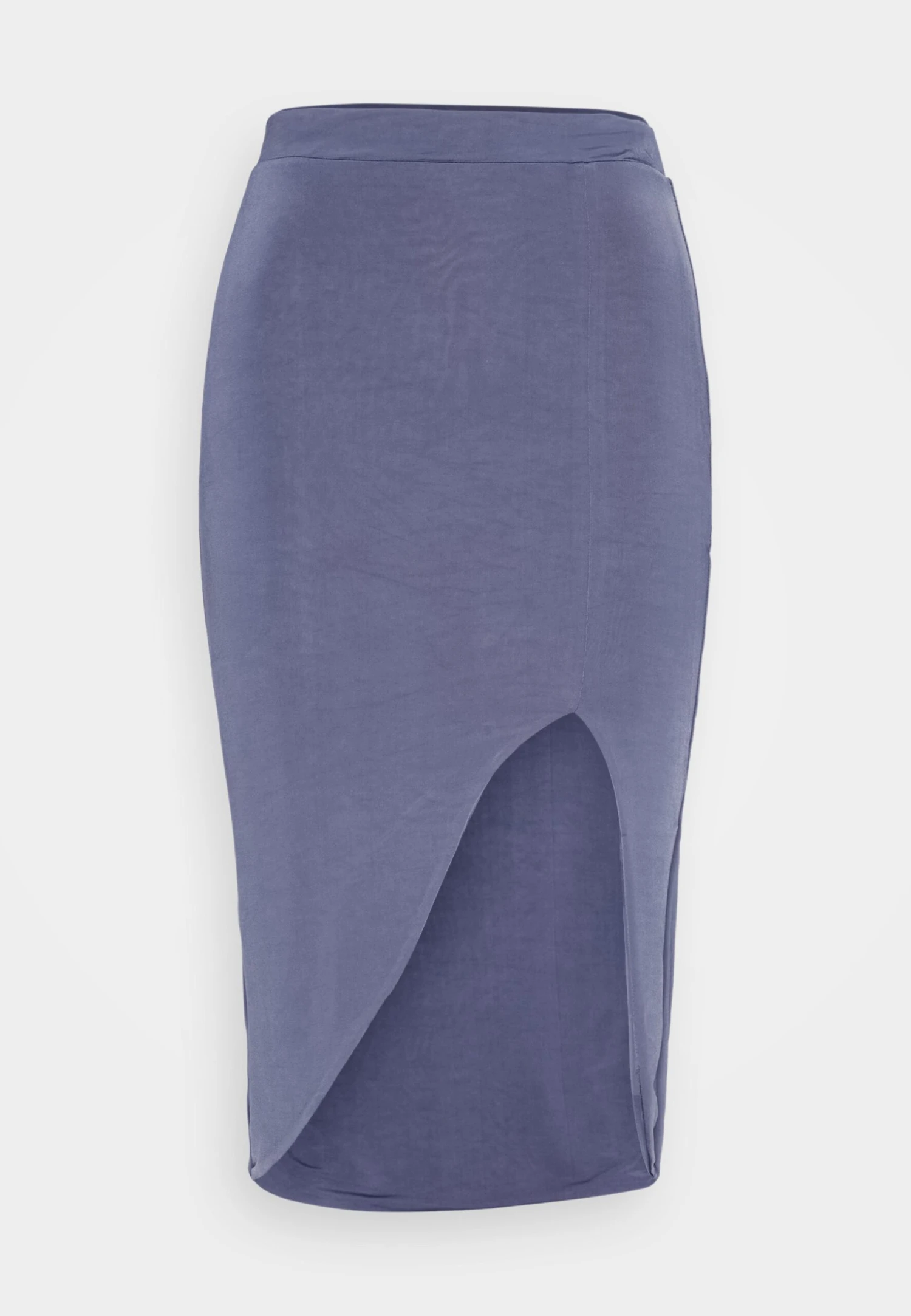 Wal G Party Ty Midi Skirt - Kokerrok - Denim Blue 7 Wal G Party Ty Midi Skirt - Kokerrok - Denim Blue - Afbeelding 5