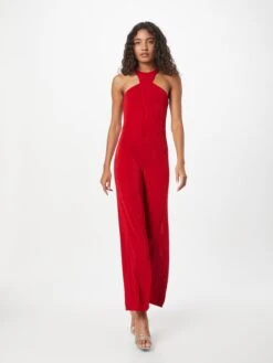 Wal G Lange Jumpsuits Jumpsuit Dames Vuurrood 11 Wal G Lange Jumpsuits Jumpsuit Dames Vuurrood -Wal G 5231e82ddecaa825994eb35d242a5d83