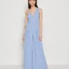 Wal G Gigi Wide Leg Pleat - Jumpsuit - Powder Blue -Wal G 52680e583de844a592659915ed0dbc3f