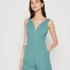 Wal G Cleo V Neck Playlist - Jumpsuit - Sage Green 1 Wal G Cleo V Neck Playlist - Jumpsuit - Sage Green -Wal G 53094570f2df4112b3b8fb6aa224f2fd