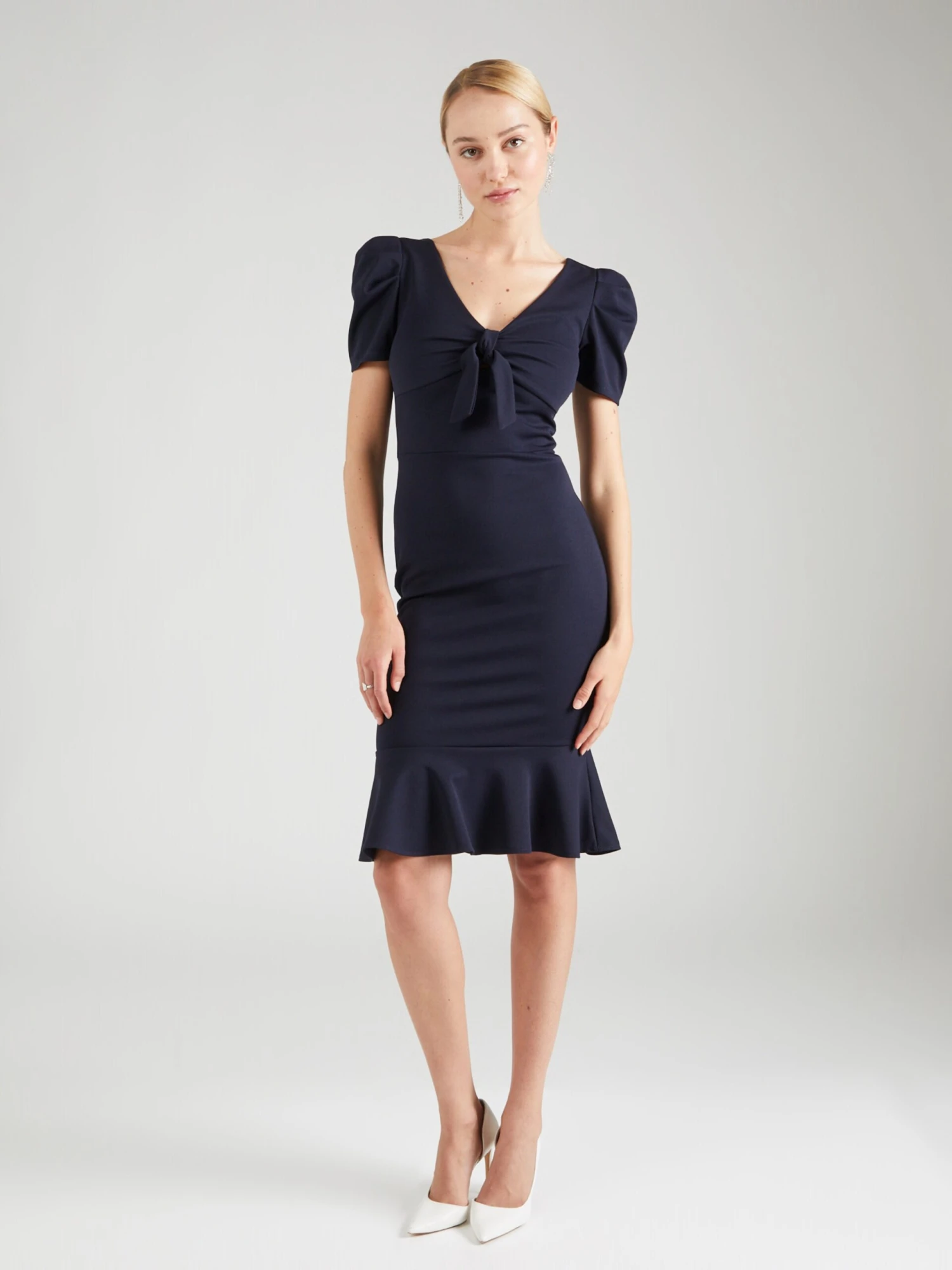 Wal G Mini Jurken Jurk WONDA Dames Navy 7 Wal G Mini Jurken Jurk WONDA Dames Navy - Afbeelding 5