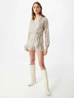 Wal G Korte Jumpsuits Jumpsuit Dames Goud 10 Wal G Korte Jumpsuits Jumpsuit Dames Goud -Wal G 5735fd93829aa0a7a8af77ca033e2c85