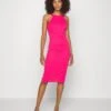 Wal G Jimmy Midi Dress - Jerseyjurk - Dark Fushia 2 Wal G Jimmy Midi Dress - Jerseyjurk - Dark Fushia -Wal G 59f969ddf709403a92c71a71ef4f86cb