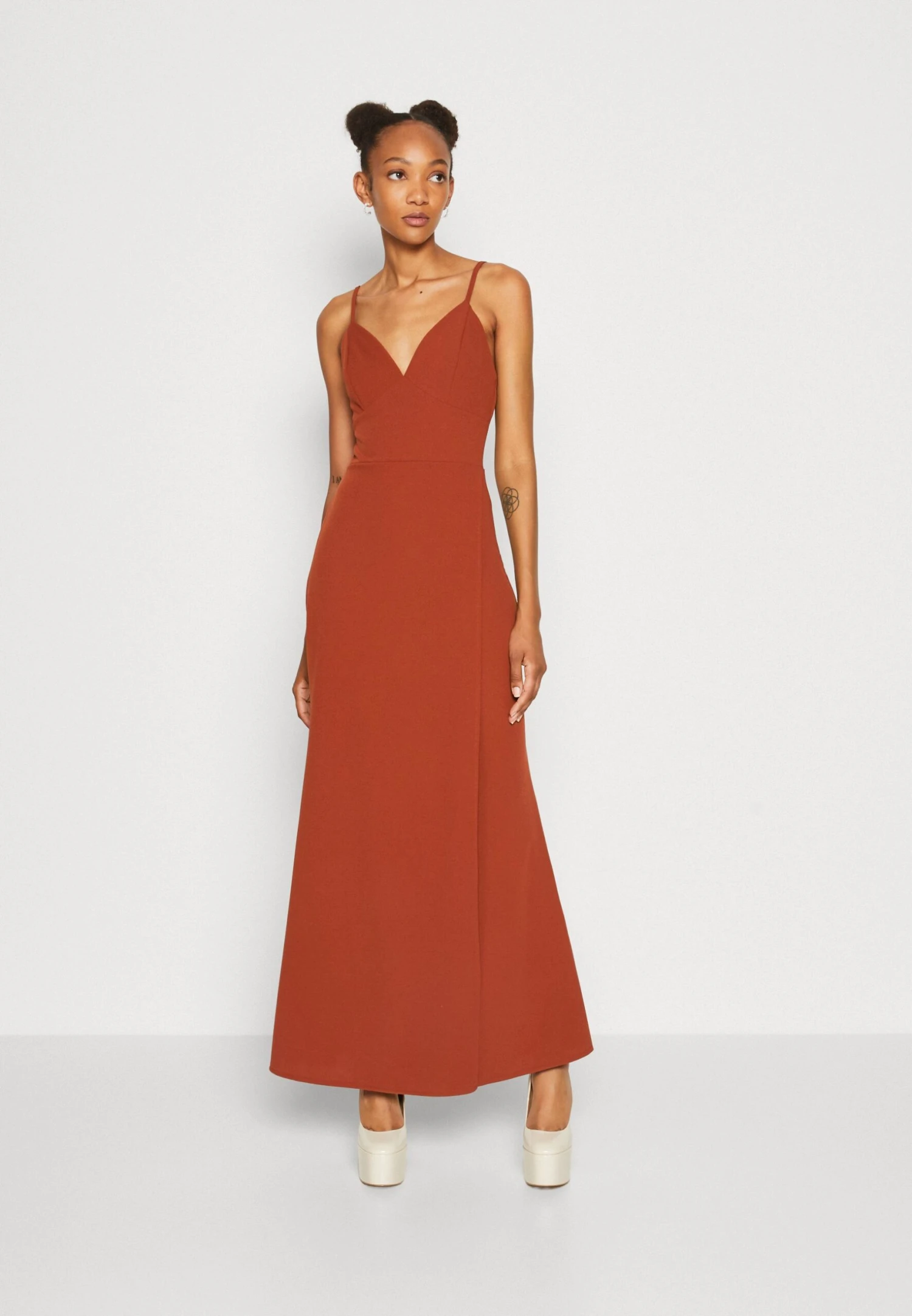 Wal G Jackie Strappy Maxi - Maxi-Jurk - Terracotta 3 Wal G Jackie Strappy Maxi - Maxi-Jurk - Terracotta