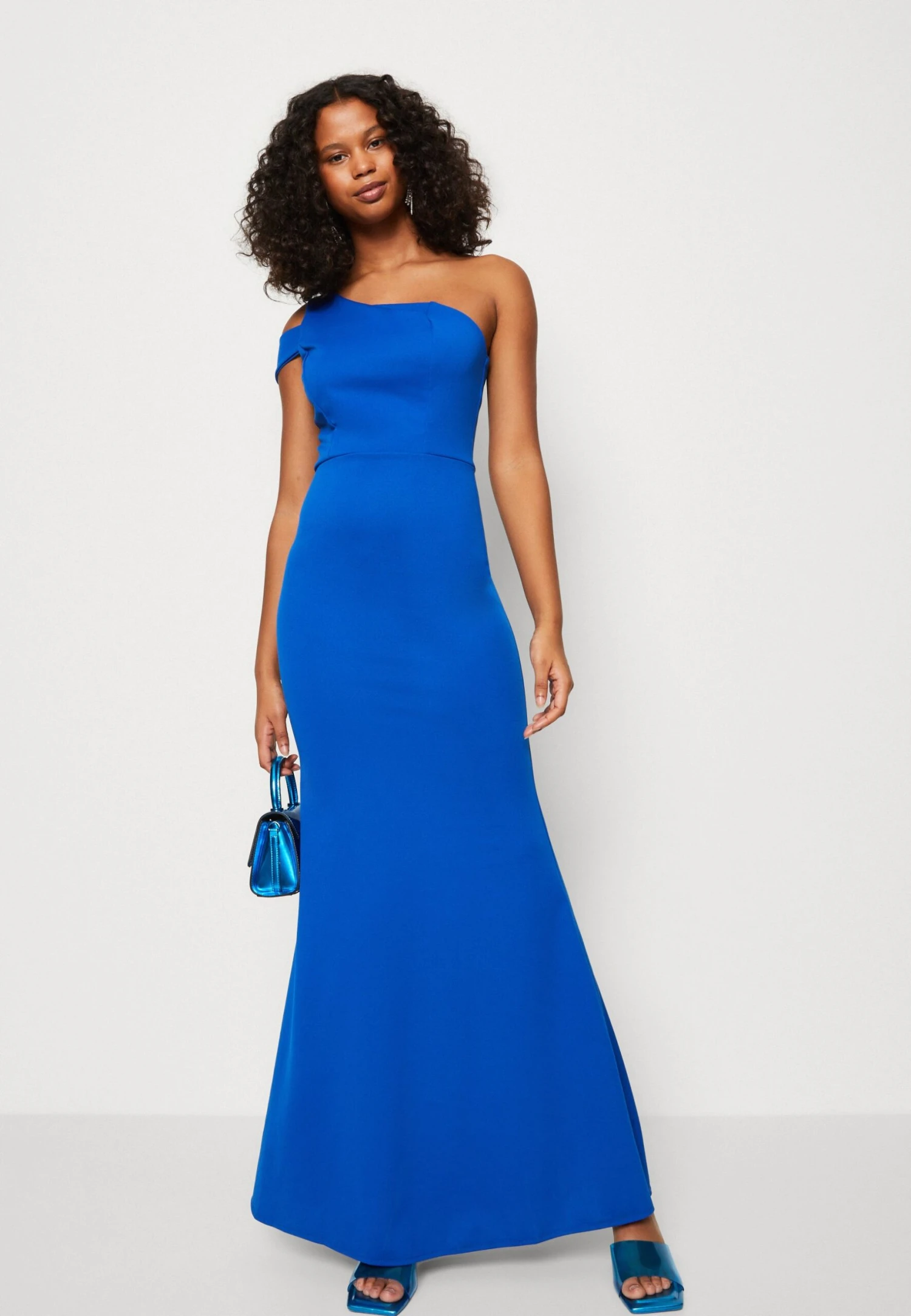 Wal G Tula Cut Out Maxi - Galajurk - Electric Blue 6 Wal G Tula Cut Out Maxi - Galajurk - Electric Blue - Afbeelding 4