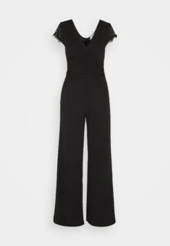 Wal G Cecillian V Neck - Jumpsuit - Black -Wal G 6488f60b94954bfcb2679124ee691601